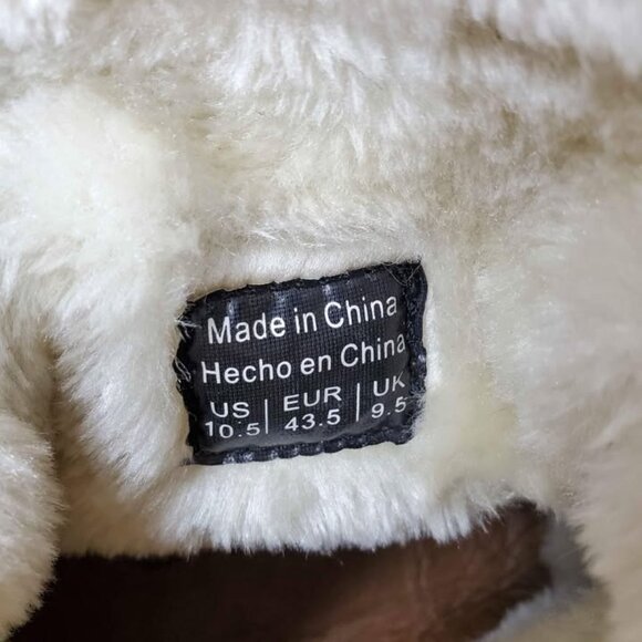 Aldo Men's Sumeriski Brown Leather Moccasin Boots NIB | US 10.5 - Picture 6 of 9